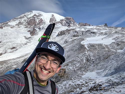Dr. Cramer on the mountain! 
